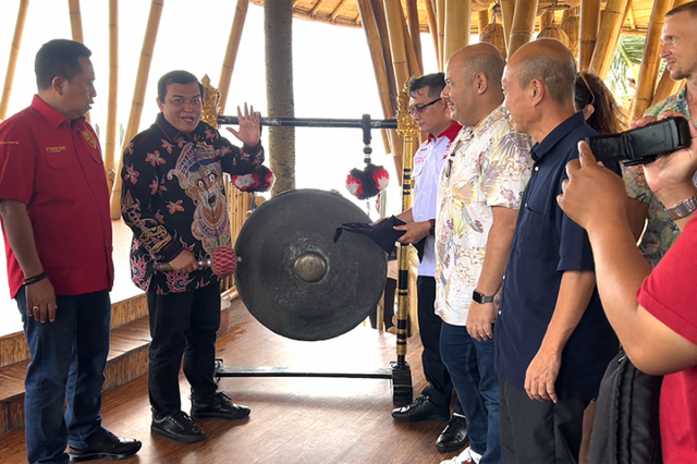 Pelaksana Tugas Direktur Jenderal Imigrasi, Widodo Ekatjahjana, pada acara peluncuran second home visa di Bali. (Foto: Humas Ditjen Imigrasi/Kemenkumham)