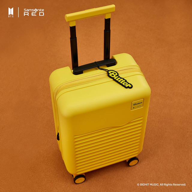 Koper Samsonite bertema BTS, Samsonite RED x BTS Butter. Foto: Samsonite RED