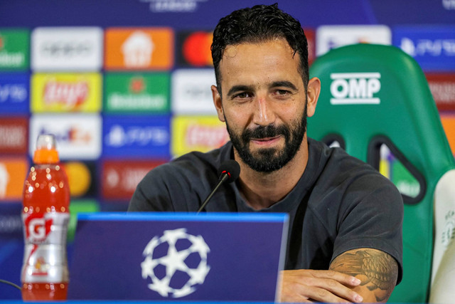 Pelatih Sporting CP, Ruben Amorim. Foto: PEDRO ROCHA/AFP