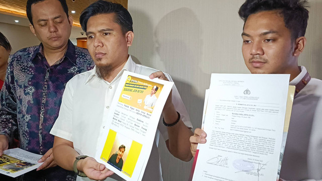 Korban Investasi Ilegal Net89 Laporkan Sederet Figur Publik, Bareskrim Mabes Polri, Rabu (26/10). Foto: Giovanni/kumparan