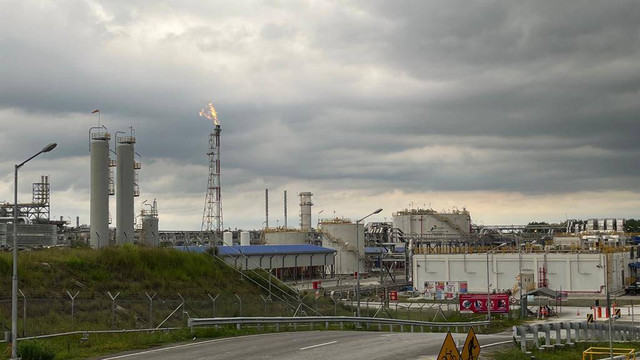 Lapangan Unitisasi Gas Jambaran-Tiung Biru di Bojonegoro, Jawa Timur. Foto: Fariza Rizky Ananda/kumparan