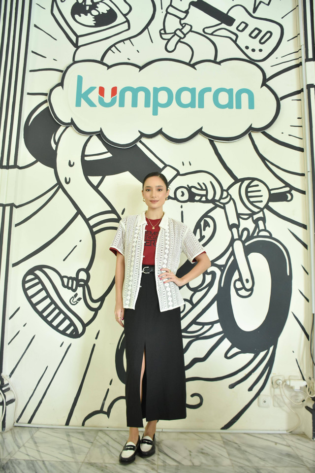 Tatjana Saphira, pemain film Perempuan Bergaun Merah, saat bertandang ke kumparan, Kamis (27/10/2022). Foto: Muhammad Husein Yordan/kumparan
