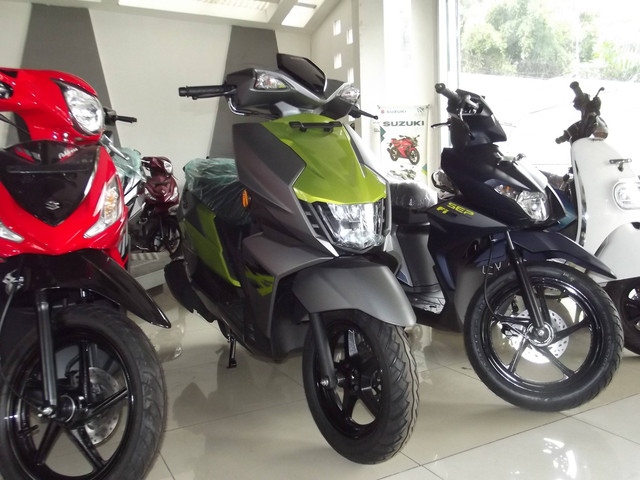 Motor Skutik Suzuki Avenis 125. Foto: Rizki Fajar Novanto/kumparan