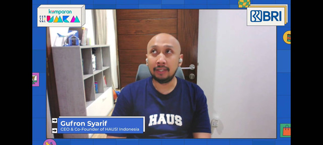 CEO & Co-Founder Haus! Gufron Syarif. Foto: kumparan