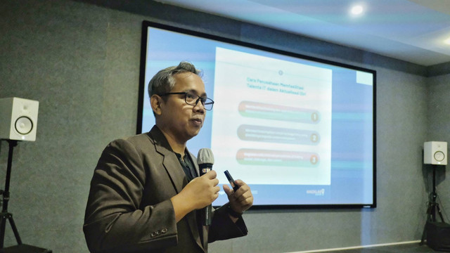 Chief Operating Officer Hacklab Rocks, Saga Iqranegara. Foto: Widi Erha Pradana