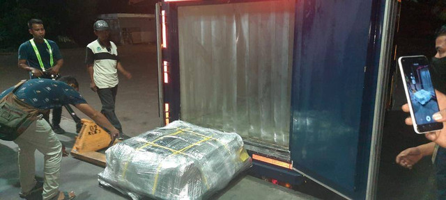 Obat gagal ginjal Fomepizole tiba di RI. Foto: Dok. Kemenkes