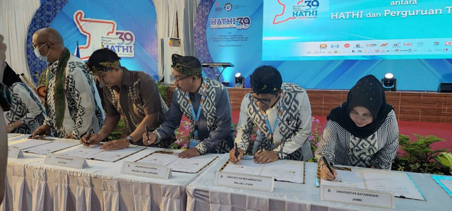 Tanda Tanggan MoU UMMU Dengan HATHI, Sumber: Kehumasan UMMU