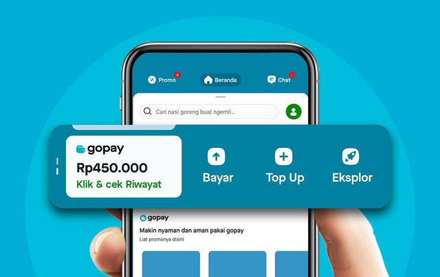Ilustrasi GoPay. Foto: Gojek