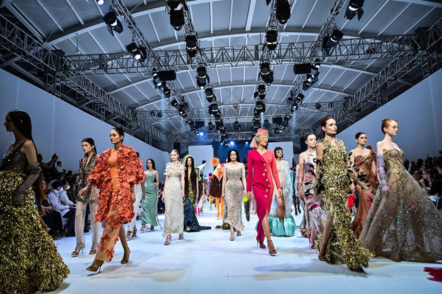 Dewi Fashion Knights (DFK) di JFW 2023. Foto: JFW