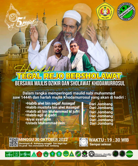 Tegal Rejo Bersholawat. (Dokumentasi Pribadi, 2022)