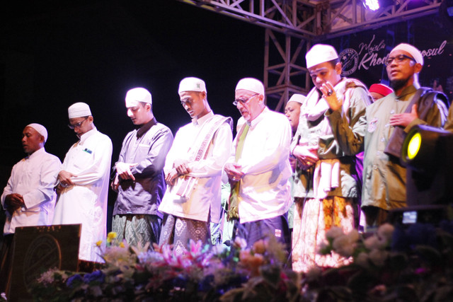 Malam puncak Tegal Rego Bersholawat. (Dokumentasi Pribadi, 2022)