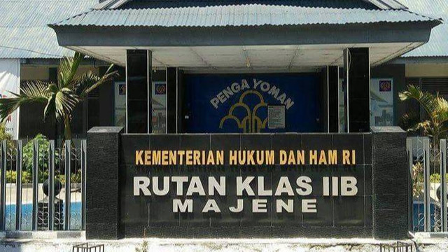 Rutan Kelas II B Majene. Foto: Istimewa