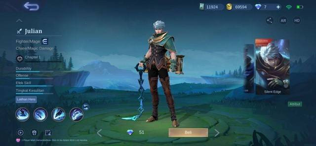 Ilustrasi build Julian tersakit. Foto: Montoon. 