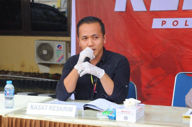 AKP Idris Bakara, Kasat Reskrim Polres Sintang. Foto: Yusrizal/Hi!Pontianak