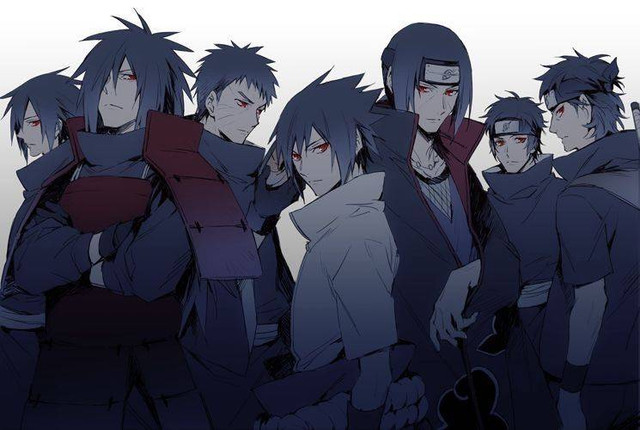 Ilustrasi klan Uchiha dalam serial Naruto. Foto: Gamerant