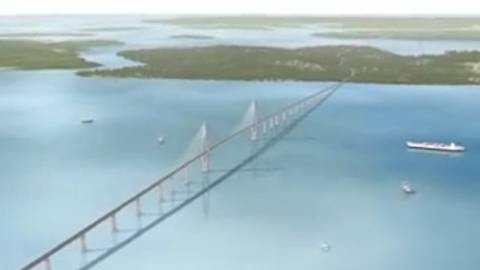 Plan jembatan Batam-Bintan. Foto : Dinas PUPRP Kepri