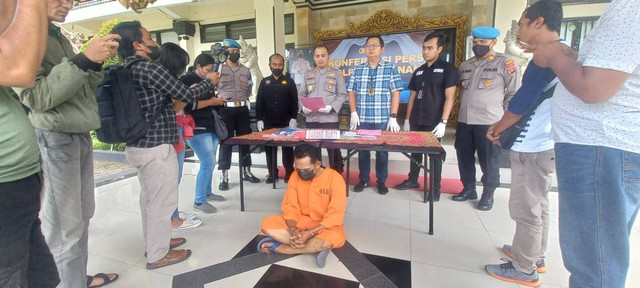 Ayah di Bali perkosa anak kandung dan keponakan. Foto: Dok. Polres Tabanan 