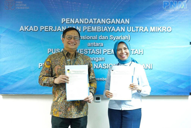 Lewat kerja sama yang dijalin bersama Pusat Investasi Pemerintah (PIP), PNM sediakan pembiayaan untuk unit usaha ultra mikro lebih dari 1 triliun rupiah. Foto: dok. PNM