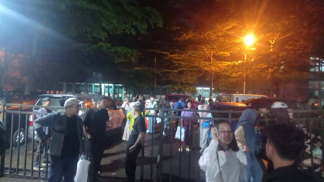 Situasi di terkini di gelaran konser musik Kickfest di Kota Bandung yang sempat ricuh. Foto: Dok. Istimewa