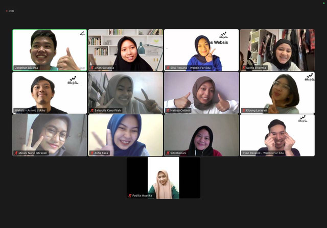 Dokumentasi Magang Merdeka Batch 1 di PT Websis Solusi Indonesia Secara Online
