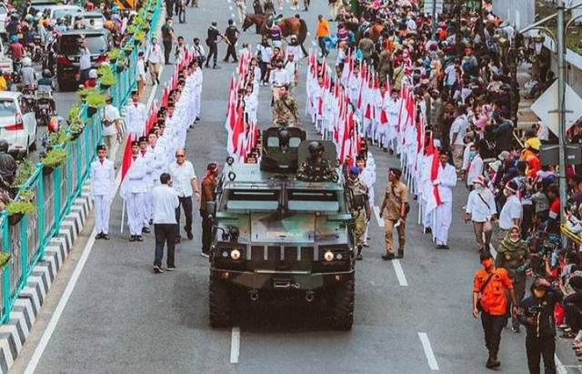 Parade Surabaya Juang. Foto-foto: Diskominfo Surabaya
