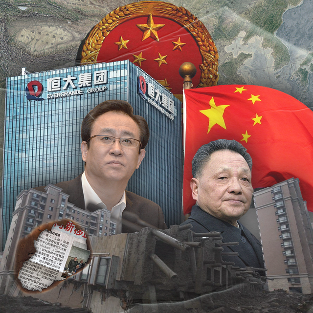 Ilustrasi goyahnya bisnis properti Tiongkok (FOTO: Farhan Rizqullah)