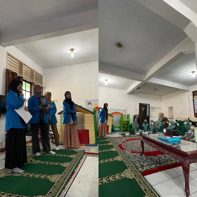 Penyampaian Materi kepada Peserta PKM. Sumber : Dokumentasi Pribadi