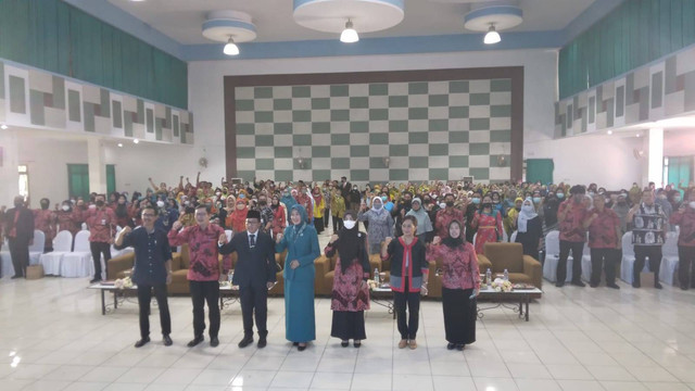Sinergi Pemerintah Kota Malang menyukseskan BIAN. Foto / Feni Yusnia