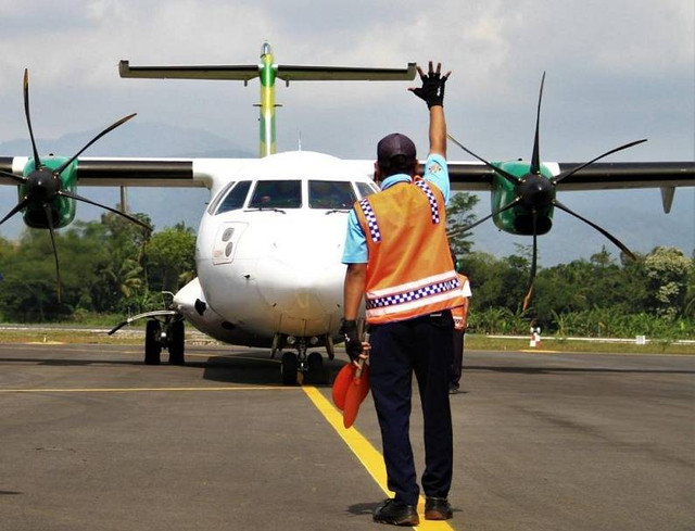 Bandara Jenderal Besar Soedirman di Purbalingga, Jawa Tengah, kembali melayani penerbangan komersial berjadwal, Kamis (10/11/2022). Foto: Dok. Istimewa