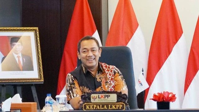 Kepala LKPP Hendrar Prihadi. Foto: Dok. LKPP