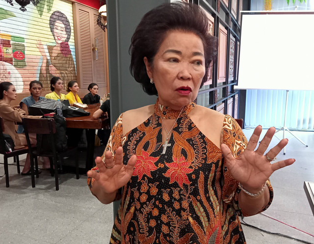 Lanny Siswadi atau yang lebih dikenal dengan nama Bu Rudy. Foto: Masruroh/Basra