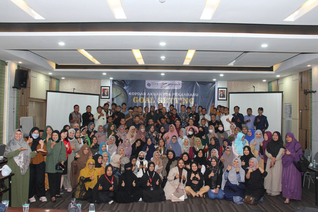 TDA Pekanbaru menggelar Kopdar dengan mengusung tema Goal Setting. foto/dok