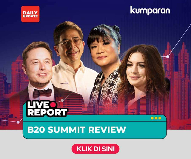 Live Report B20 Summit Review. Foto: kumparan