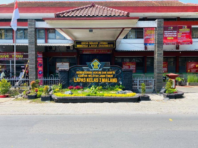 Gambar Lembaga Pemasyarakatan Kelas I Malang (foto: Muhammad Kasyfillah)