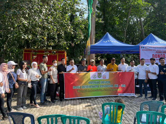 Bakti sosial BMWI yang diikuti TDA Bima Raya dan HIPMI. dok