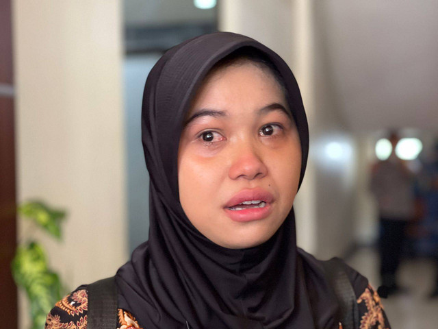 Rahima Melani Hanafi, casis Bintara Polri, saat ditemui di Mapolda. Foto: Samsul/cermat