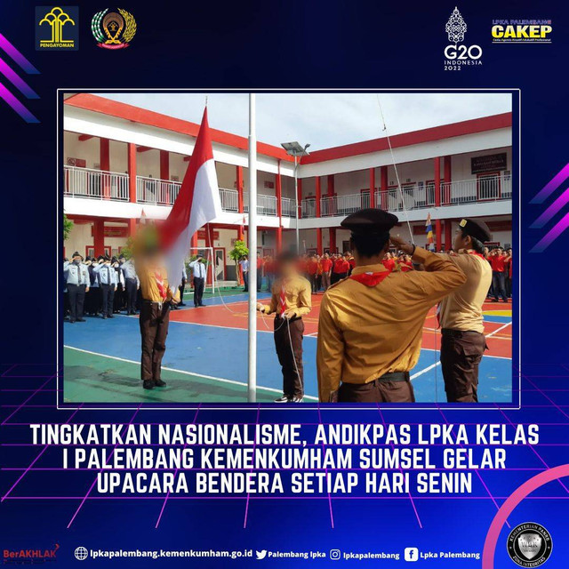 Sumber : Humas LPKA Kelas I Palembang