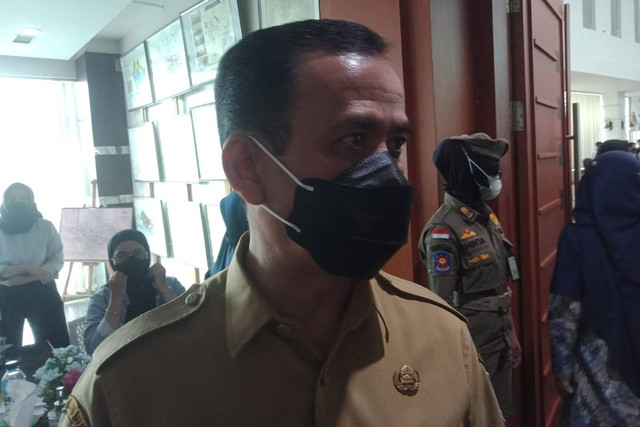 Ketua Harian Satgas COVID-19 Kota Bandung Asep Gufron. Foto: Dok. Arif Syamsul