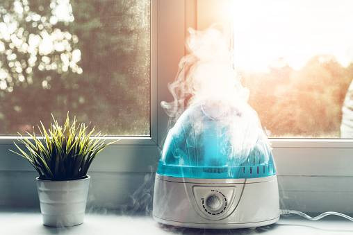 Ilustrasi alat pelembap ruangan humidifier. Foto: Pexels