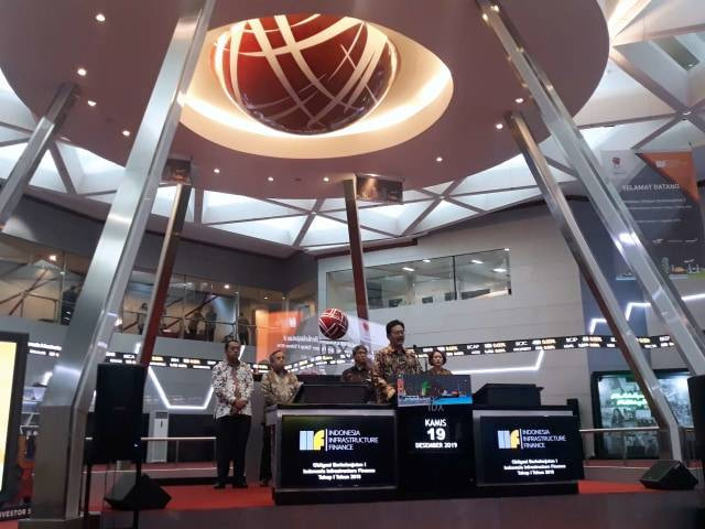 Penerbitan Surat Berharga Negara di Bursa Efek Indonesia. Foto: Ema Fitriyani/kumparan