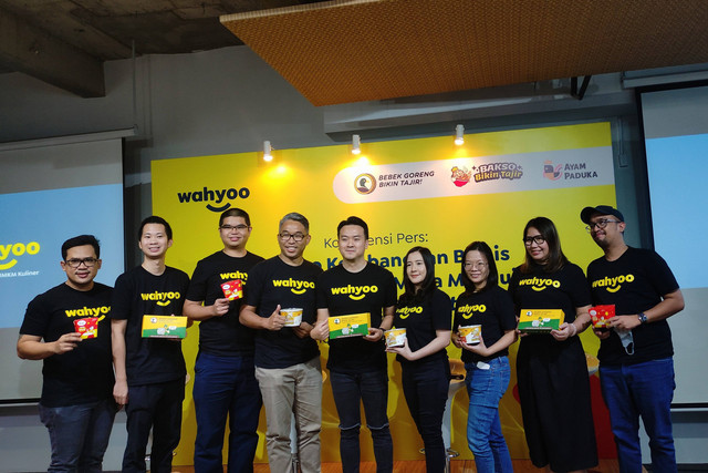 Acara talkshow Wahyoo mengenai bisnis baru Wahyoo Kitchen Partners di Menara Digitaraya, Rabu, (16/11). Foto: Riad Nur Hikmah/kumparan