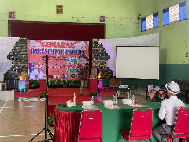 Briefing acara dan mengecek persiapan, Sumber : Dokumen Pribadi