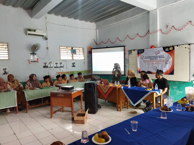 Pelaksanaan PKM Dosen dan Mhasiswa Universitas Pamulang. sumber: dokumentasi pribadi