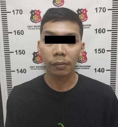 FM(27) pelaku pencabulan adik iparnya usai ditangkap polisi. (FOTO: Dokumen Polisi).