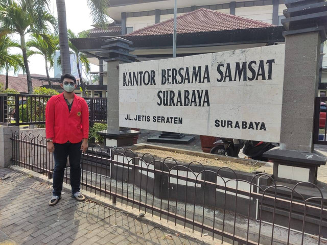 Sumber : Dokumentasi Rizky Ilham Firmansyah di samsat Surabaya Selatan