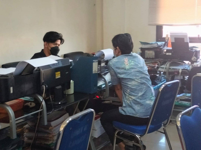 WS Urip, pria yang pura2 mati di Bogor saat menjalani pemeriksaan di Mapolres Bogor. Foto: Dok. Istimewa