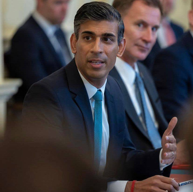 Rishi Sunak resmi menggantikan Liz Truss (Selasa, 25/10/2022) Foto: Instagram.com//rishisunakmp