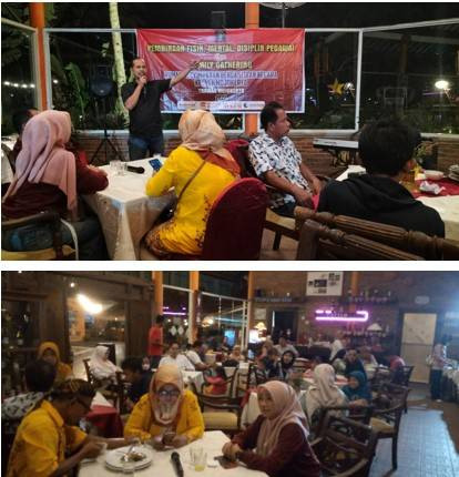 Karupbasan Mojokerto Sumbangkan Suara Emasnya Malam Keakraban Awali Kegiatan FMD (Foto:HumasRupMoker)
