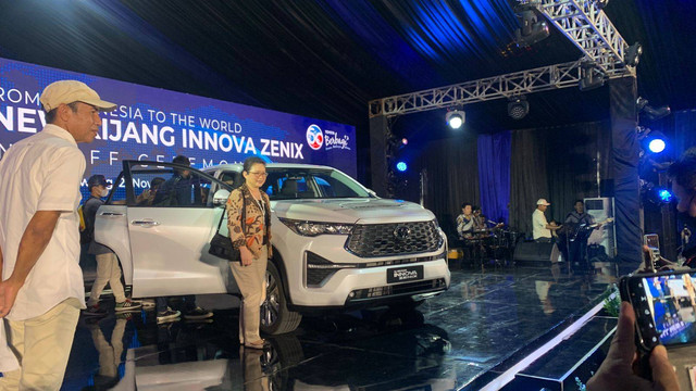 Toyota Kijang Innova Zenix. Foto: Gesit Prayogi/kumparan