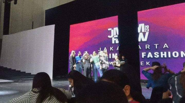 Pameran Desain Fashion di Jakarta Modest Fashion Week, ICE BSD. Sumber: Dokumentasi pribadi
